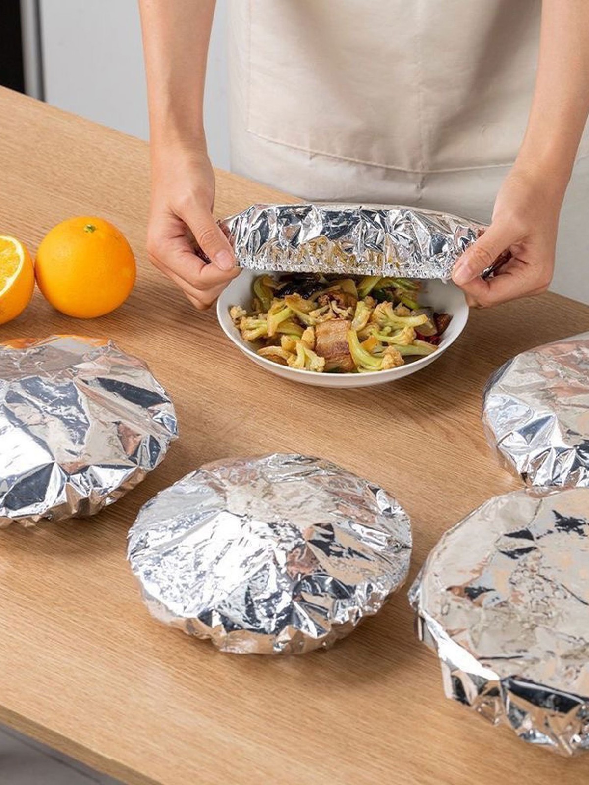 Food Grade Reusable Aluminum Foil Film For Heat Insulation Cover For Oven US