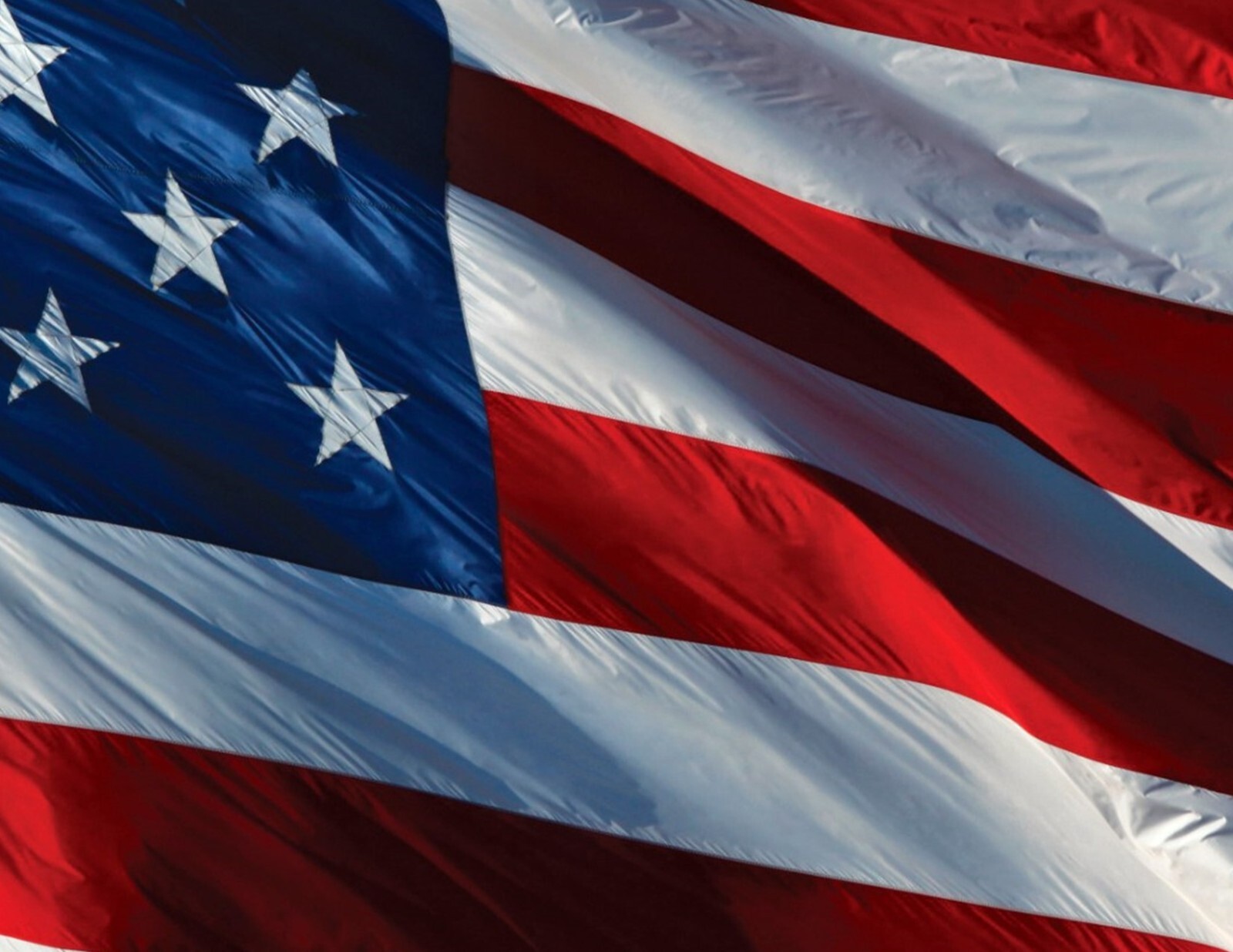 Nylon American Flags, Choose From 3×5 Foot To 12×18 Foot Imported or Made In USA