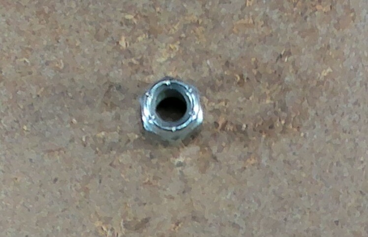 596240901 Husqvarna Nut 3/8-16 Nyloc Replaces 539976979