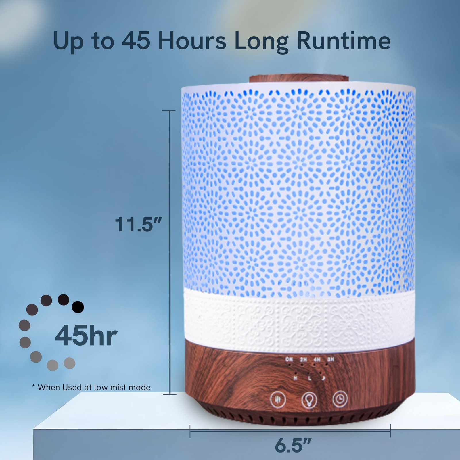 BlueHills 2500 ML XL Essential Oil Diffuser Aroma Humidifier with Timer for L…