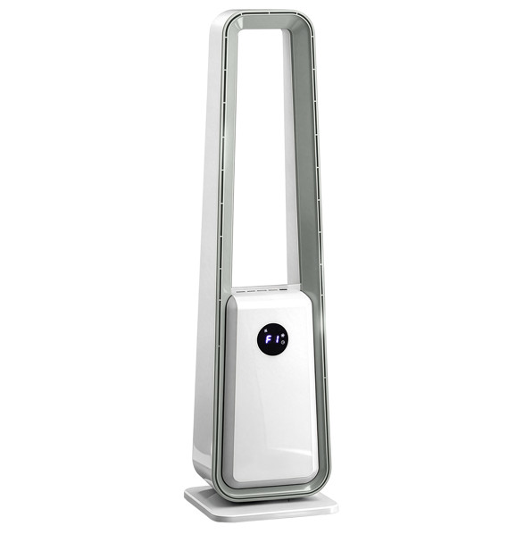 Bladeless Tower Fan with Remote Control Quiet Cooling Fan for Home Office