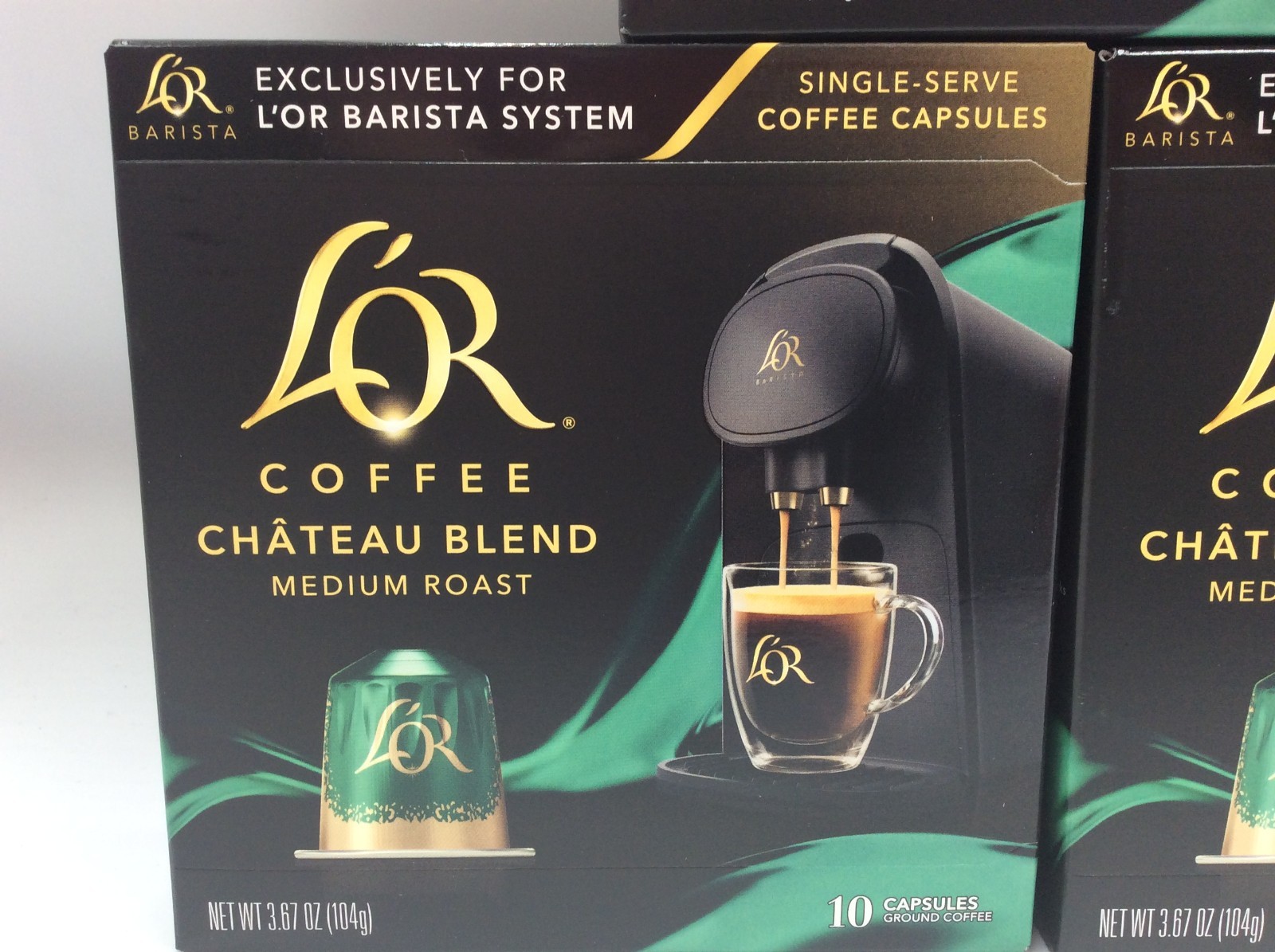 L’OR Coffee Pods Chateau Medium Roast Blend, Single-Serve Aluminum ☕APR/2026☕