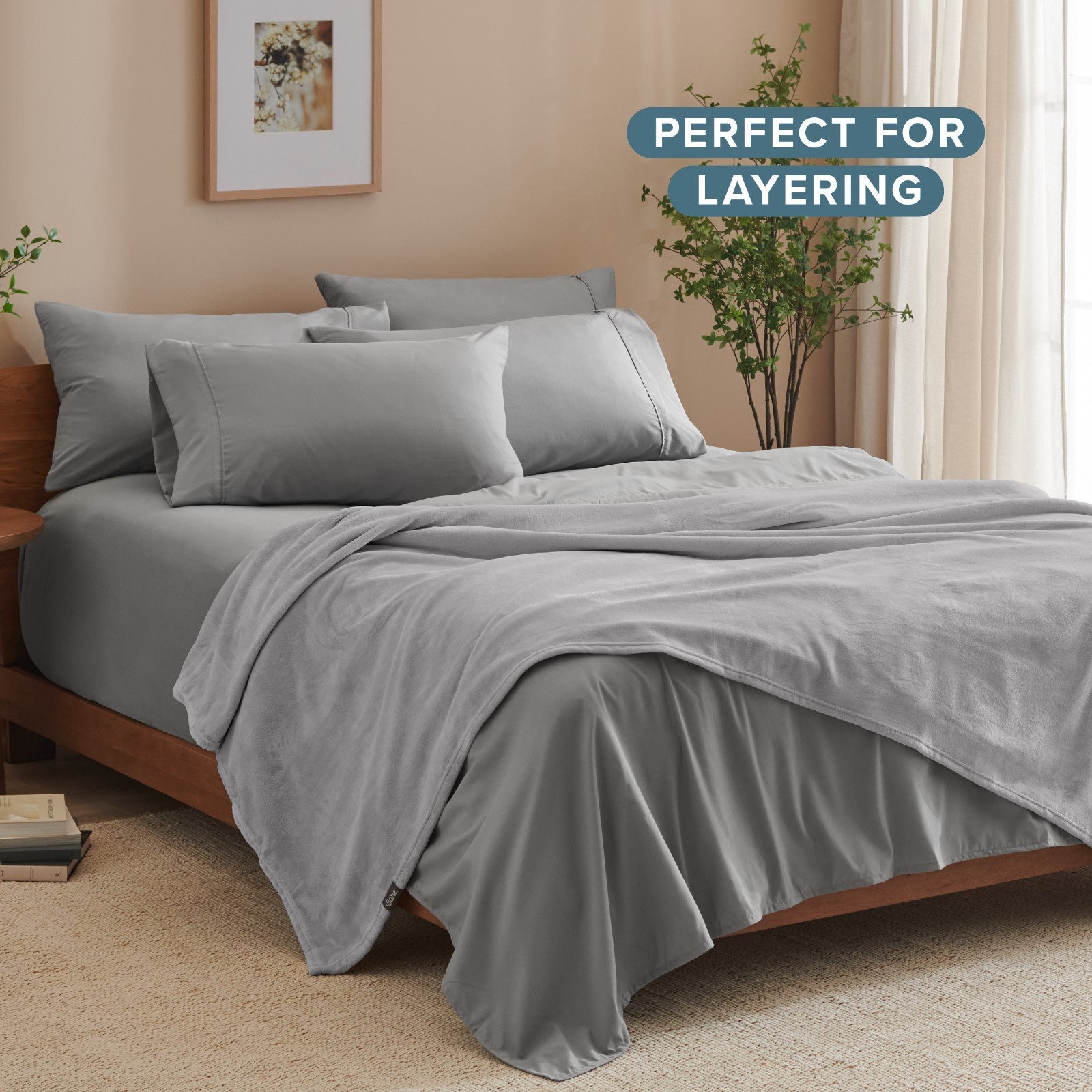 Microplush Premium Ultra Soft Fleece Blanket, Easy Care, Warm & Cozy