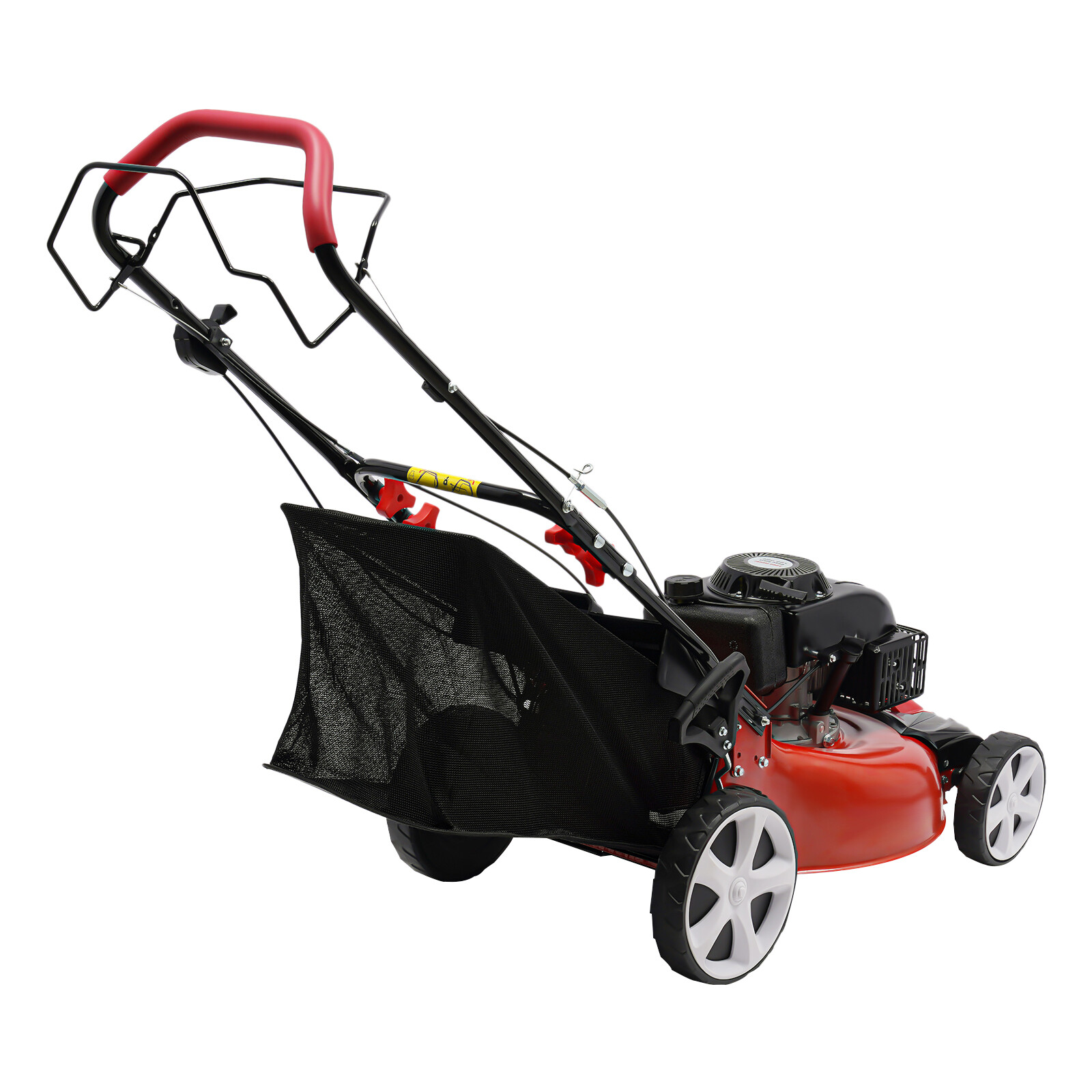 Self-Propelled Gas Powered Lawn Mower with Bagger with 4-Stroke Engine 20” 140CC