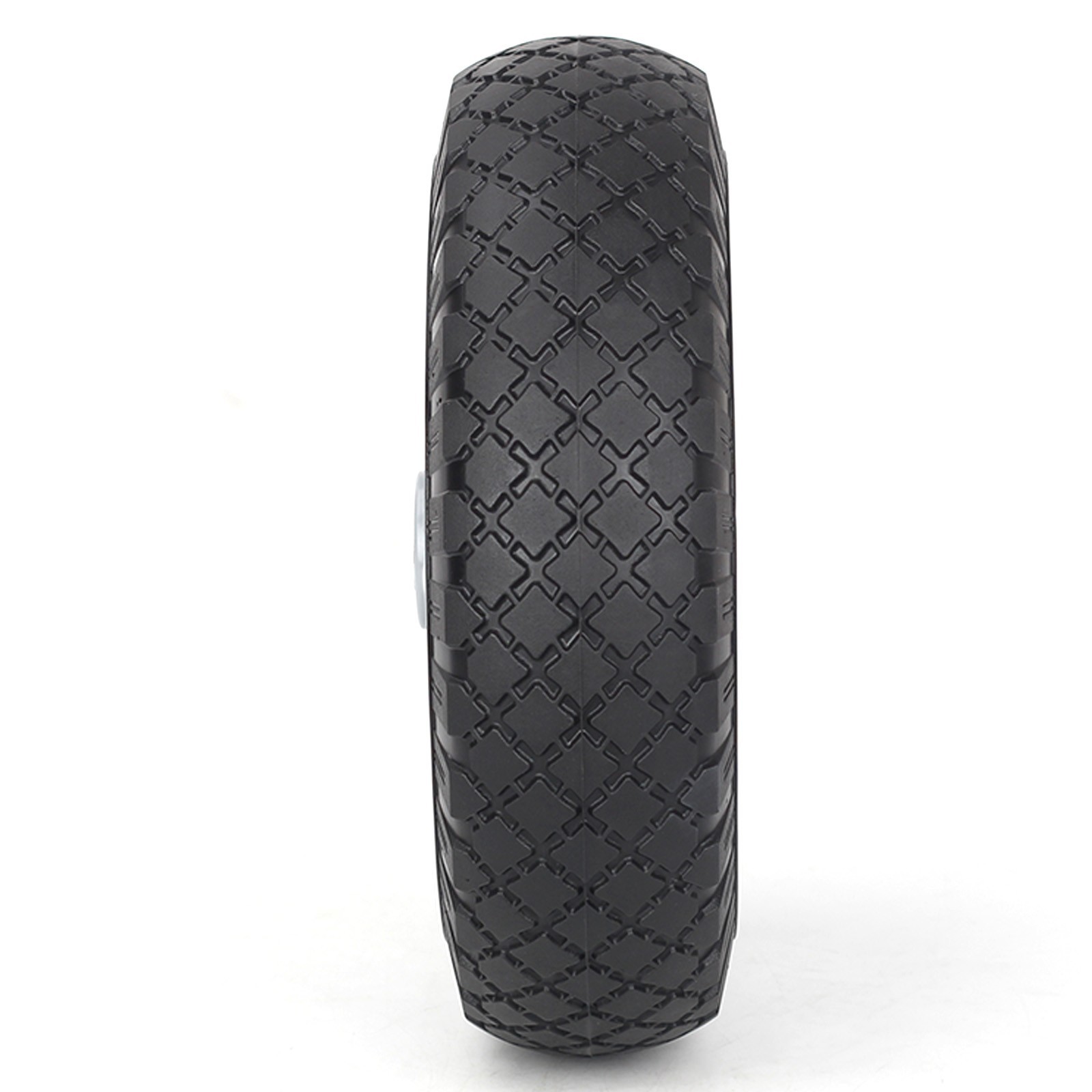 2 Pack 10 x 3.00-4 Flat Free Tire & Wheel for Cosco Hand Trucks Trolley Carts