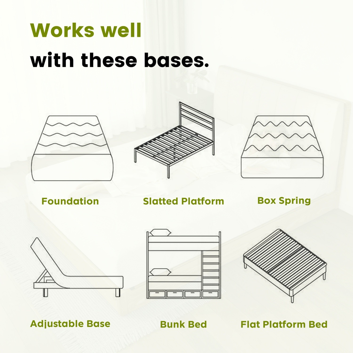 12″ Twin/Full/Queen/King Memory Foam Mattress Plush with Cooling Gel CertiPUR-US