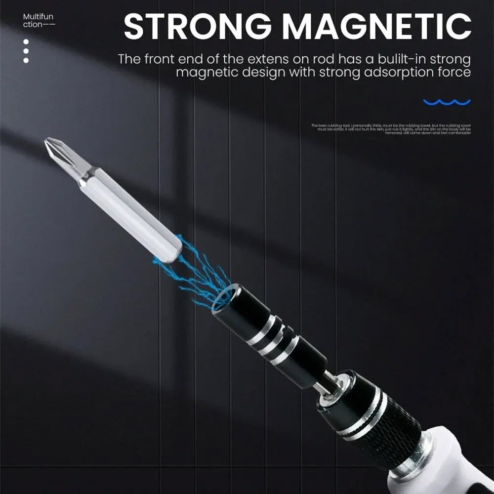 Magnetic Precision 115 in 1 Repair Screwdriver Set PC Phone Electronics Tool KBD