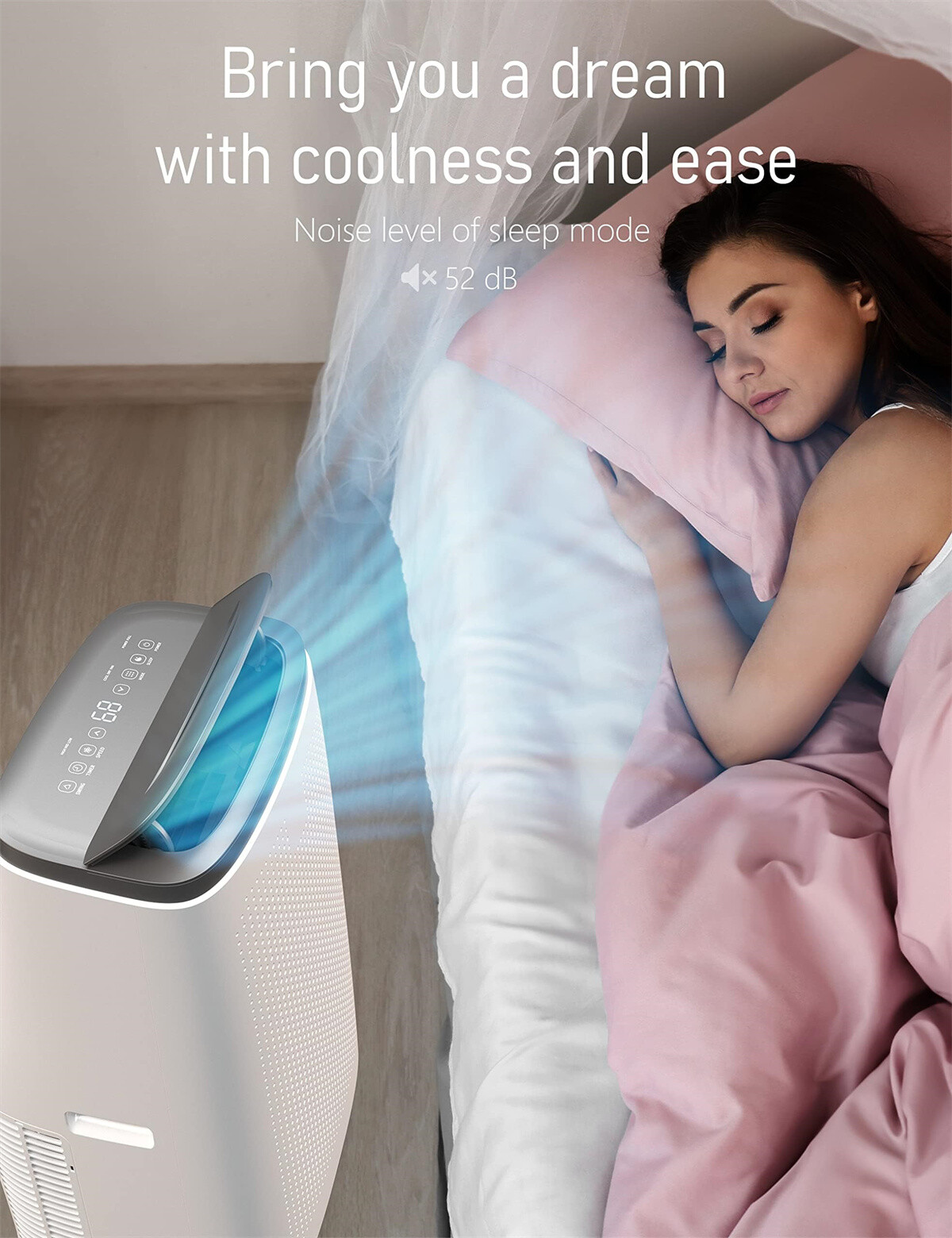Portable Air Conditioners 14000 BTU AC Units Cool up to 750 Sq Ft Sleep Mode NEW