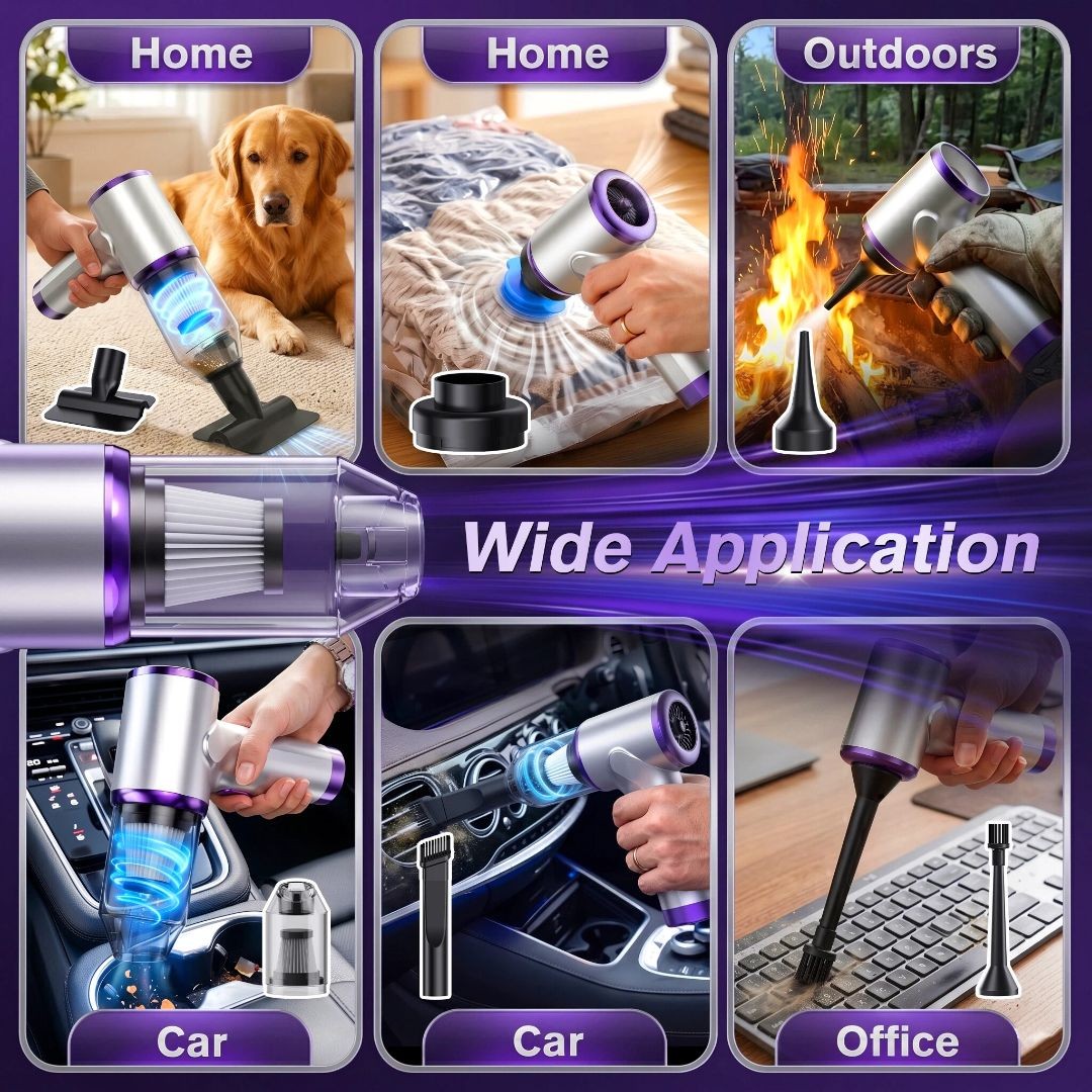 Mini PC Keyboard Vacuum, Cordless Vacuum Cleaner， USB Rechargeable, Blow&Suction