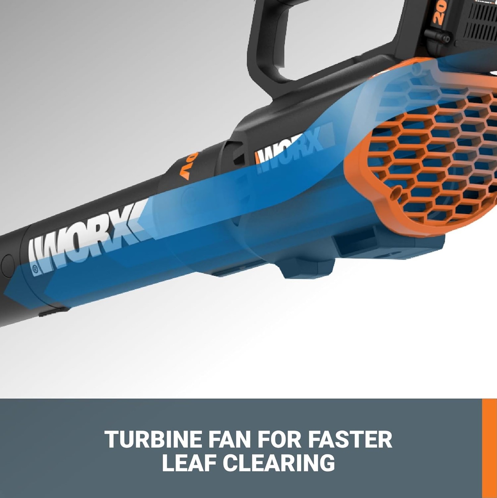 WG547 Worx 20V PowerShare 2-Speed Cordless Turbine Leaf Blower