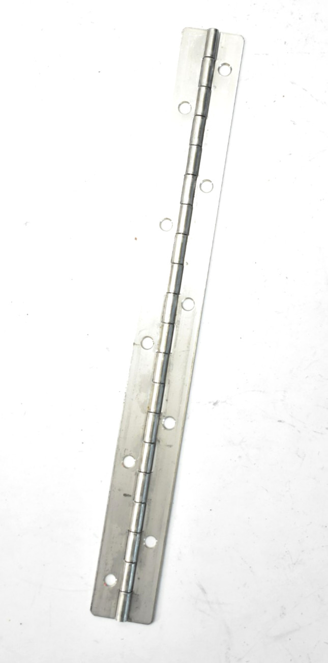 Stainless Steel Piano Hinge 1″ x 10″ L Leaf Replacement Access Door Hood Tool
