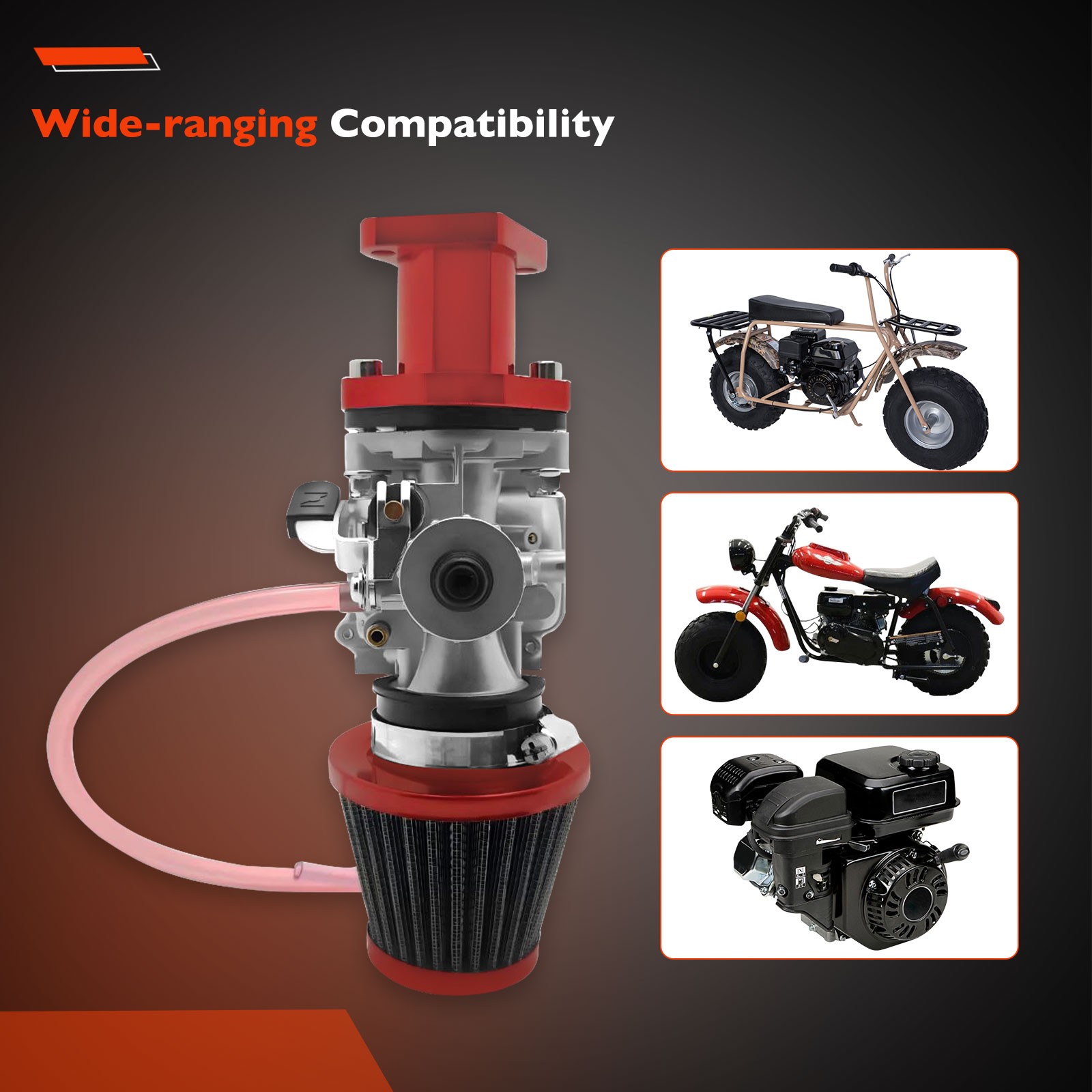 VM22 26mm Carburetor Throttle Assembly Kit For Predator 212cc 224cc 196cc CT200U