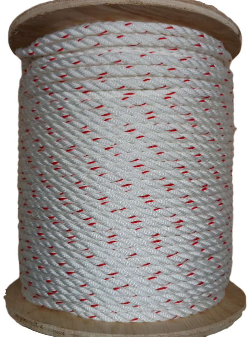 PolyDac Rope Poly Dacron Polyester Combo 3 Strand Utility Line 20% Stronger!