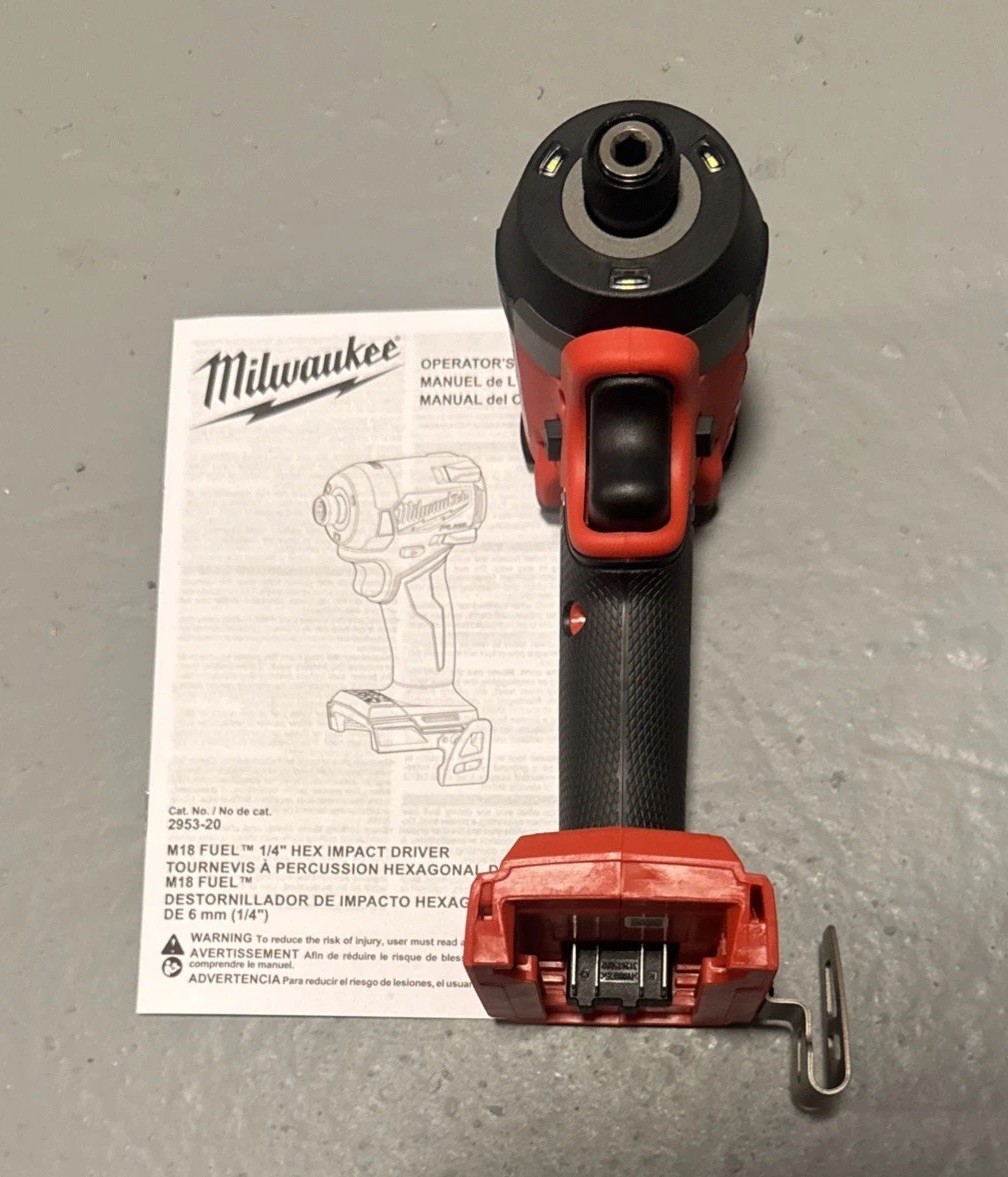 Milwaukee M18 Fuel 2953-20 Brushless Cordless 1/4″ Hex Impact Driver Tool Only