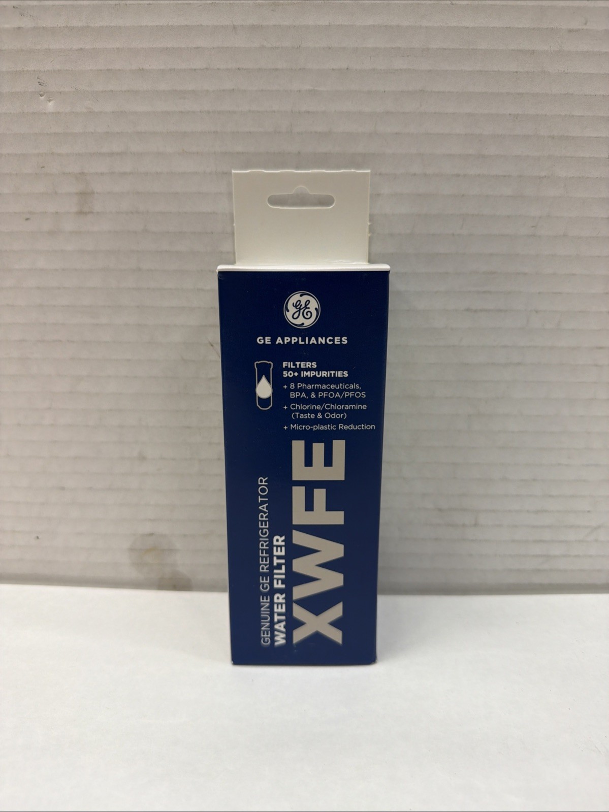 GE XWFE Refrigerator Water Filter Genuine Replacement Cartridge New No Chip