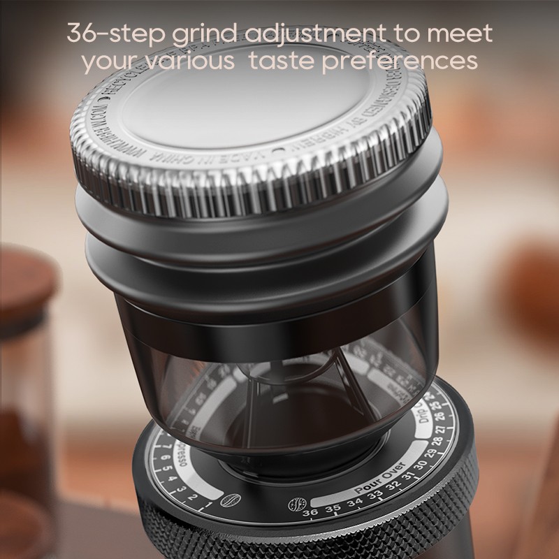 Hibrew G5 48mm Conical Burr Grinder Compact Portable for Espresso Coffee US