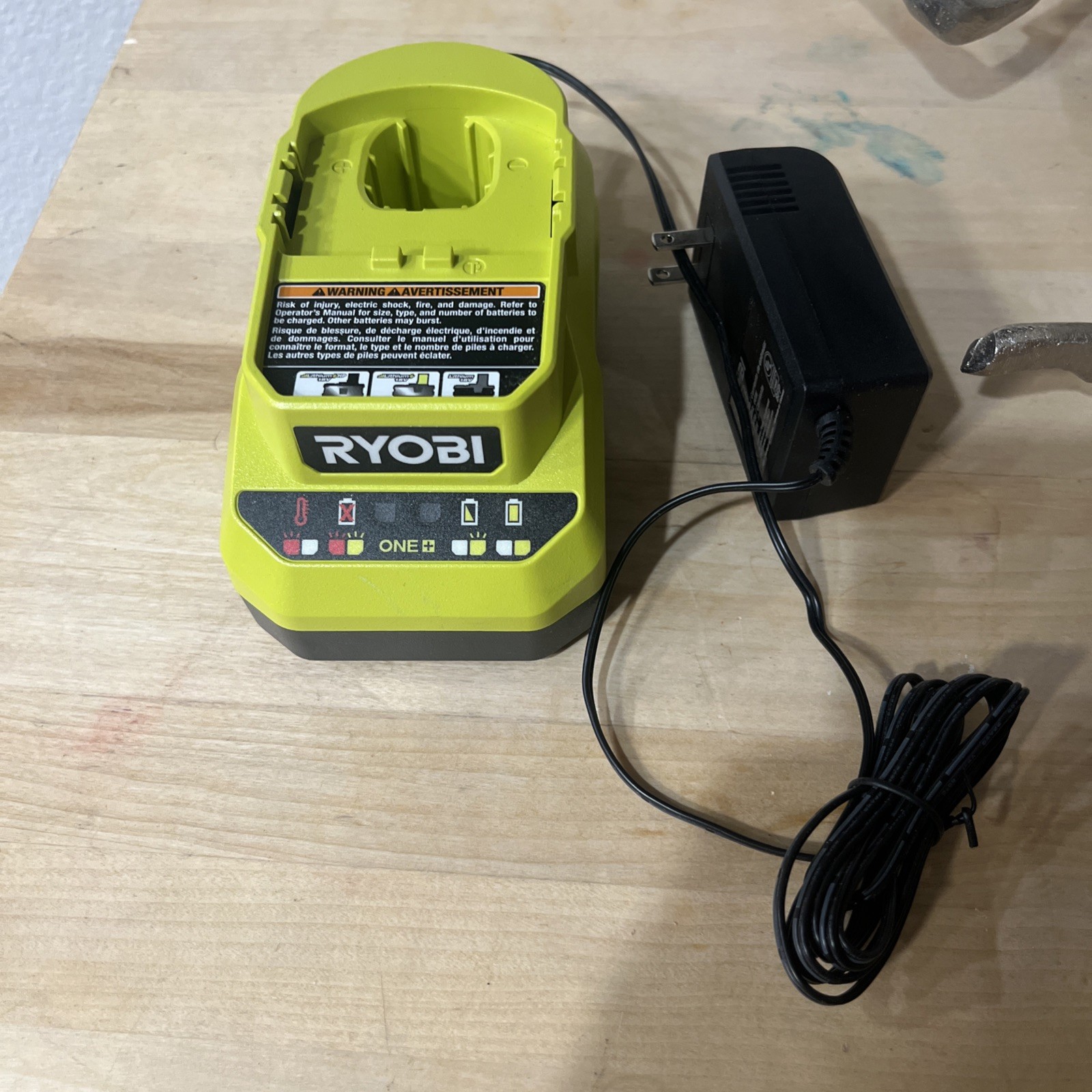 Ryobi PCG002 18V ONE+ Lithium-Ion FAST Battery Charger OEM