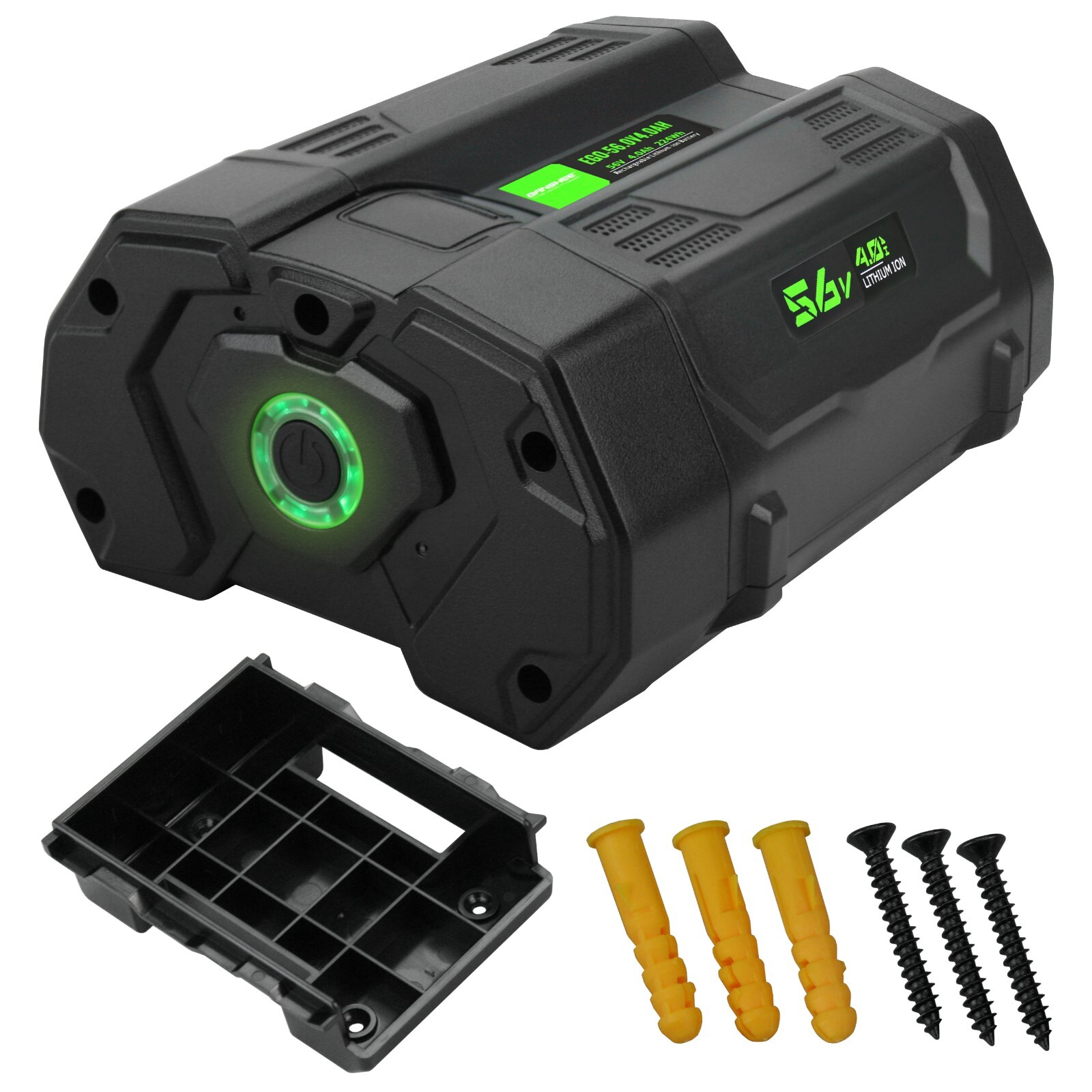 Banshee replacement for EGO Power+ BA2800 56-Volt 4.0Ah Lithium-Ion Battery