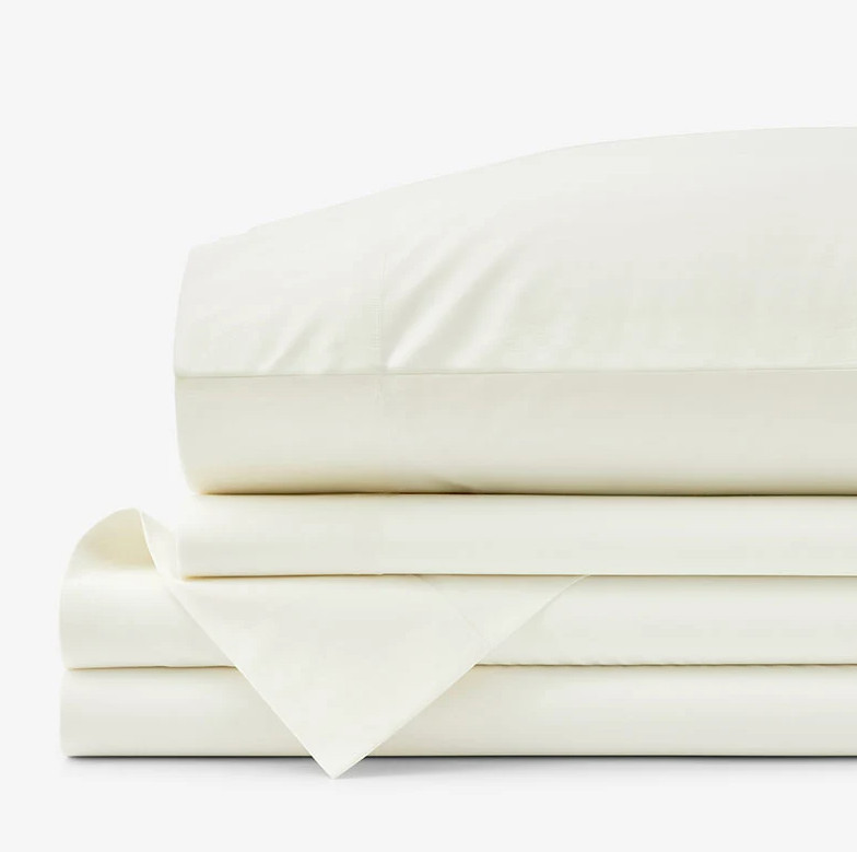 The Company Store Company Cotton Classic Cool Cotton Percale Bed Sheet Set
