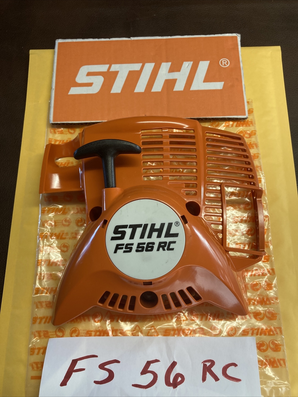 NEW Genuine OEM STIHL FS 56 RC Trimmer Recoil Starter Pull Start Assembly