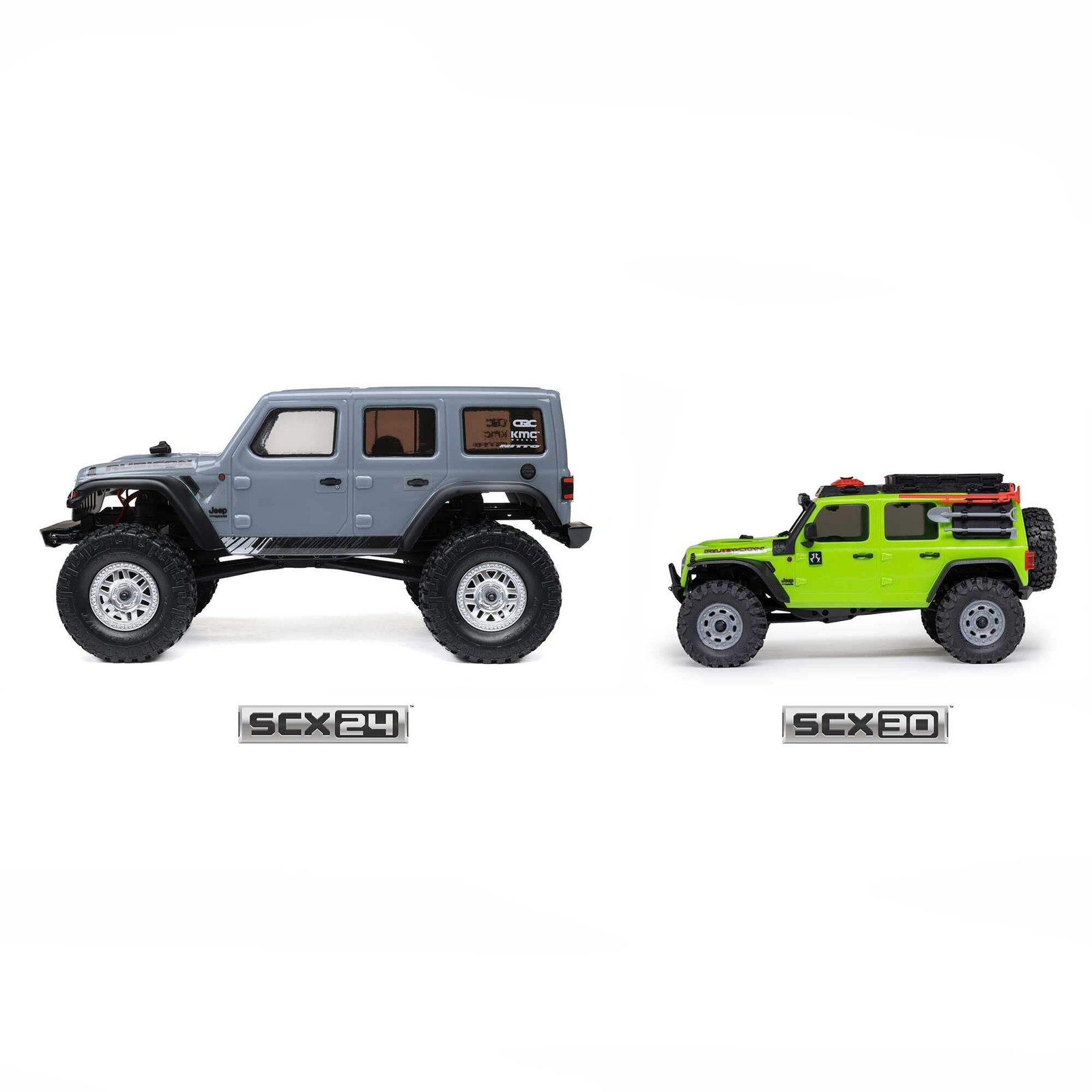 AXI-2261T Axial 1/30 SCX30 Jeep Wrangler JLU 4X4 RTR Brushed Rock Crawler (Batte