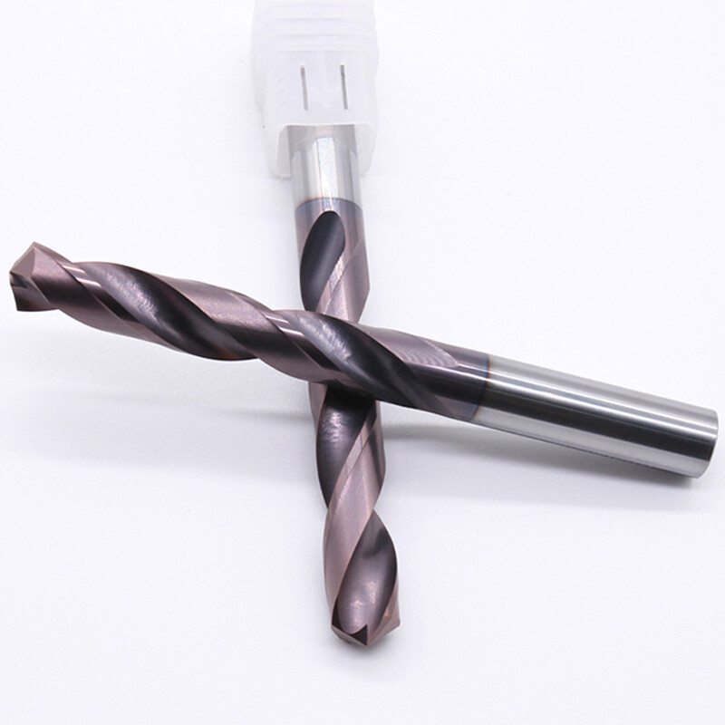 1PC 2mm-10mmx100mm HRC65 Solid Carbide Drill Bit For Hard Alloy Stainless Steel