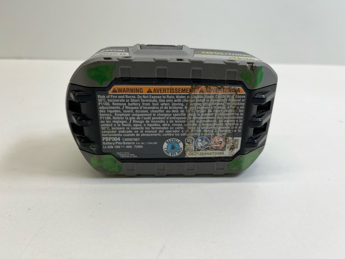 18V 4AH RYOBI BATTERY (P06035094)