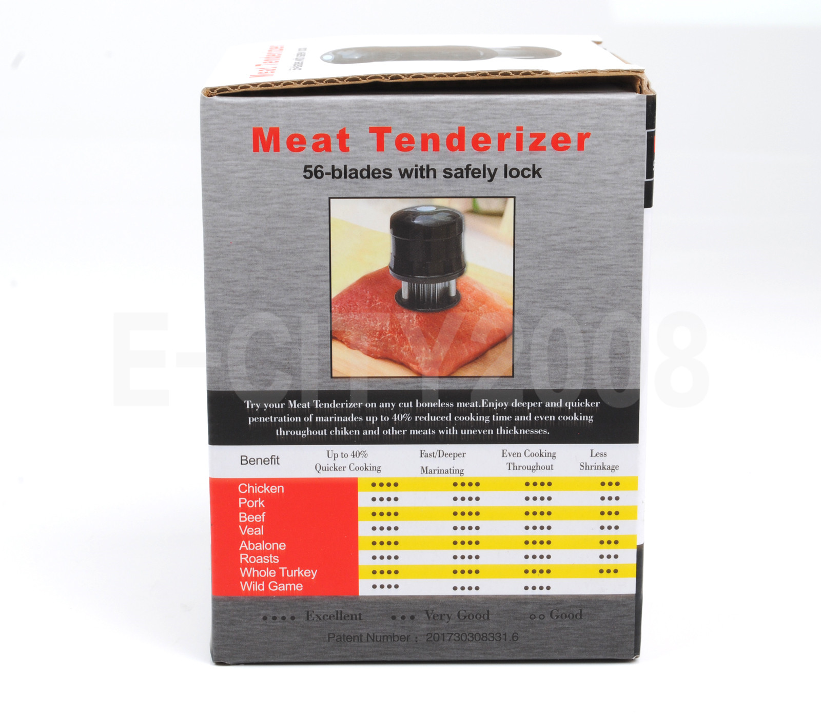 56 Blades Needle Meat Beaf Steak Tenderizer Mallet Kitchen Cooking Tools