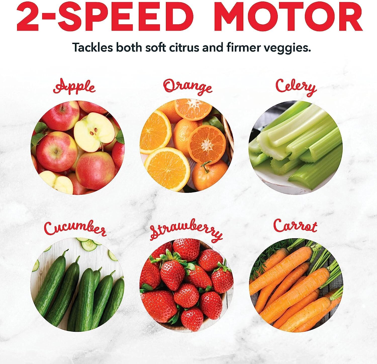 Dash Compact Centrifugal Juicer, Press Juicing Machine, 2-Speed, 2″ Wide Feed Ch