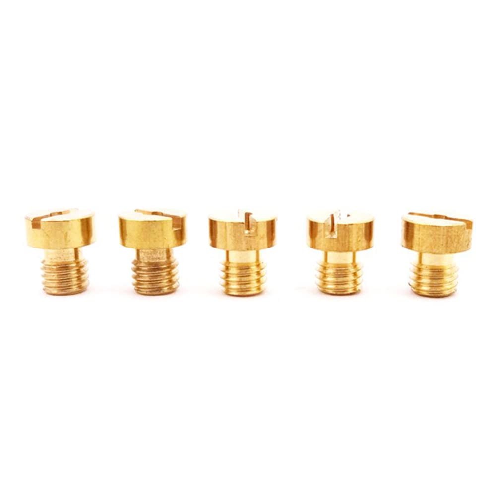 5mm Carburetor Jets #60 65 70 75 80 For 2 Stroke 50cc 60cc 66cc 80cc Motoriz