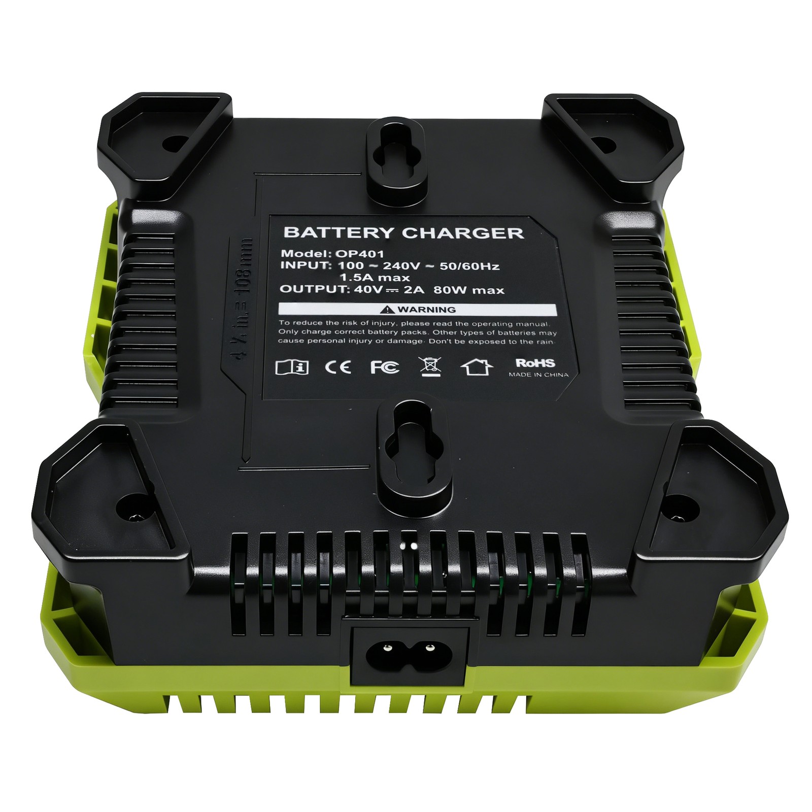 2-PACK 40 Volt for Ryobi 40V 6.0Ah Lithium OP40602 Battery with LED / Charger