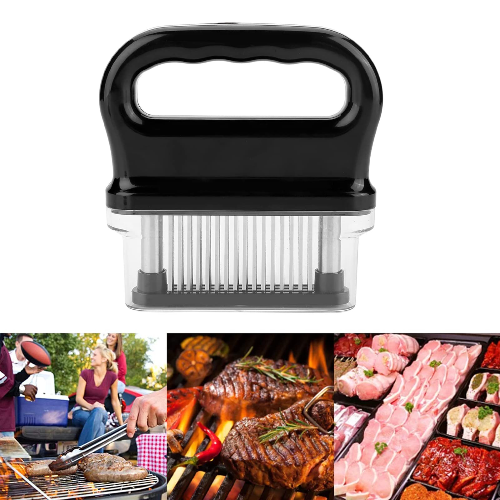 meat tenderizer needle jaccard 48-blade meat tenderizer 17¡Á17¡Á4 48 stainles…