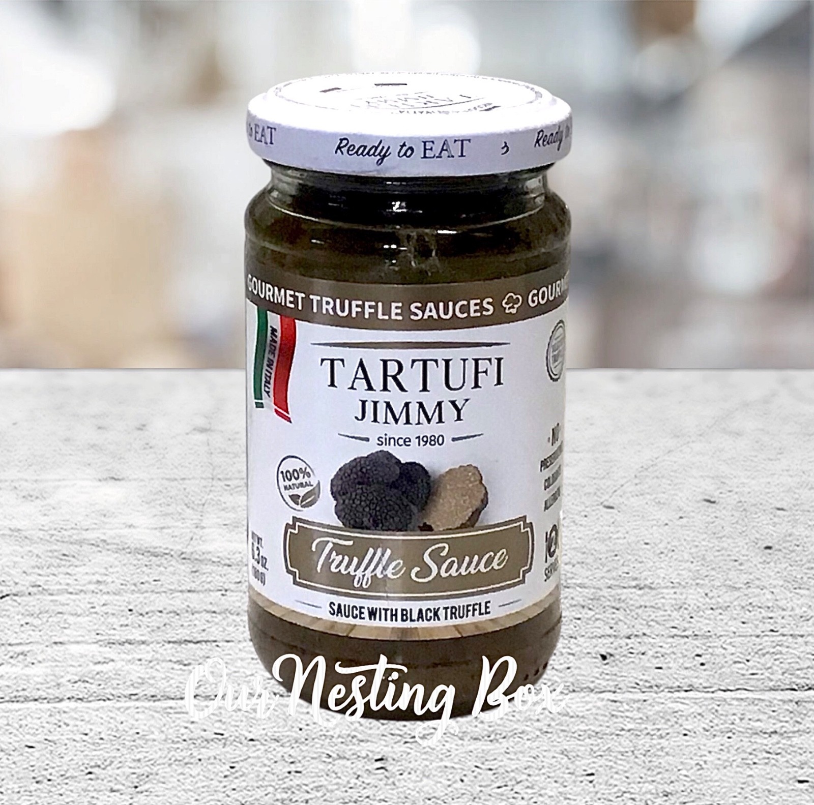 Tartufi Jimmy Truffle Sauce Rich Black Truffle Flavor 6.3 oz Jar Each