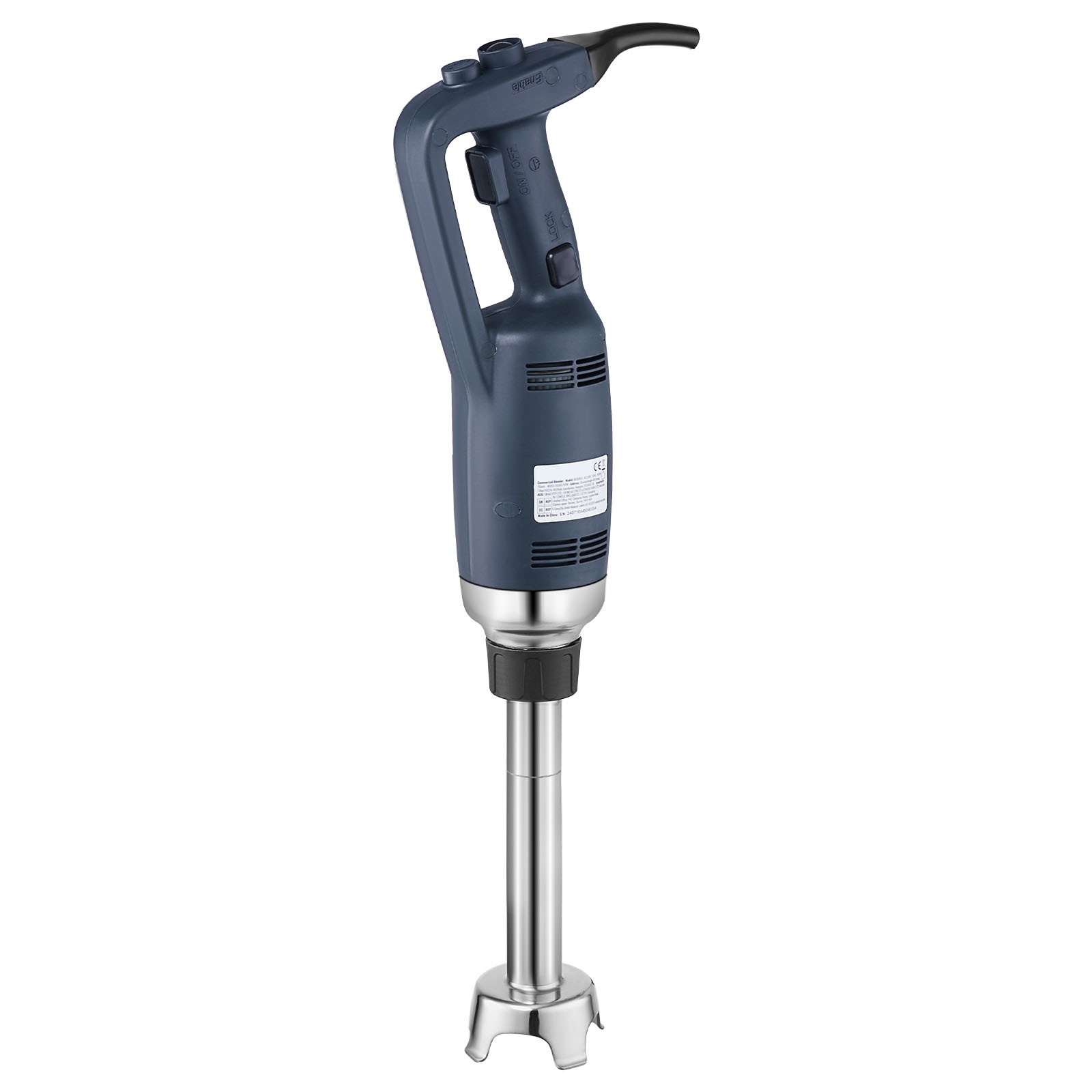 Commercial 350W/500W/750W Immersion Blender Heavy Duty Hand Mixer Variable Speed