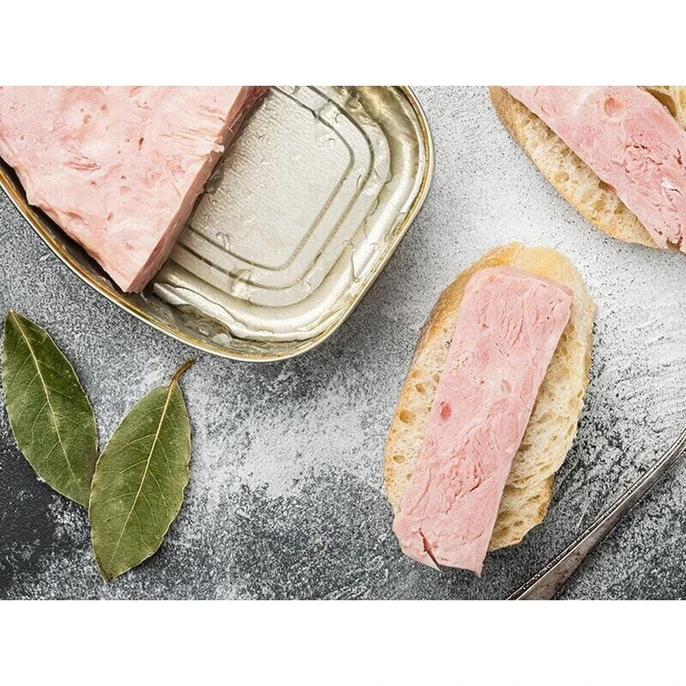 12 Pack Bristol Cooked Canned Ham 16oz Smoke Flavor Picnic Sandwich Meat