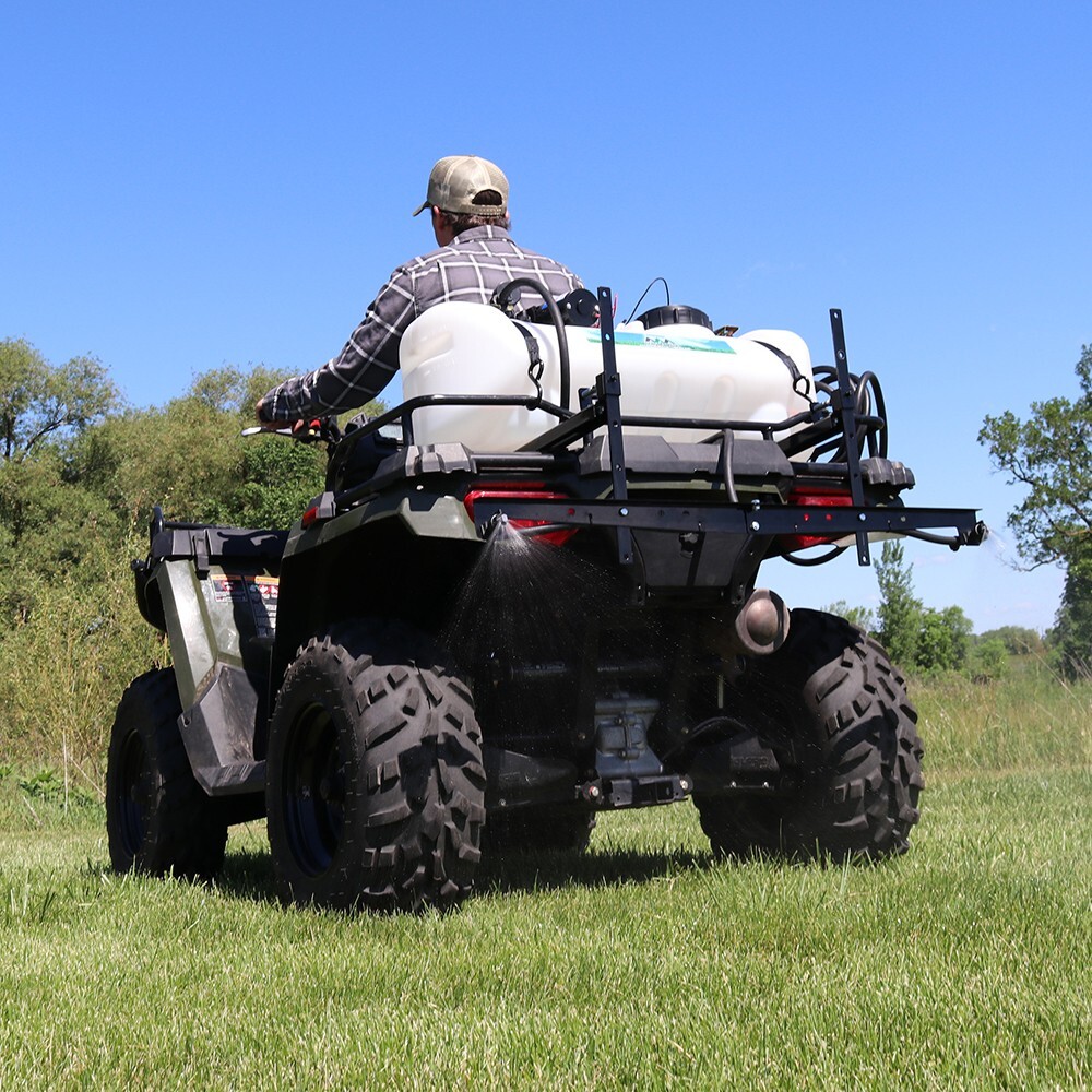 Master MFG 15-Gallon ATV Broadcast Sprayer – 7ft Swath, 2.2GPM, 70PSI Max
