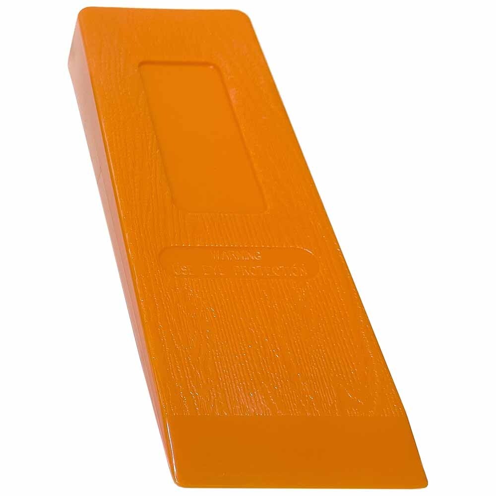 2 Pack 8″ Tree Felling Wedge Logging Bucking Falling ABS Plastic (Orange)