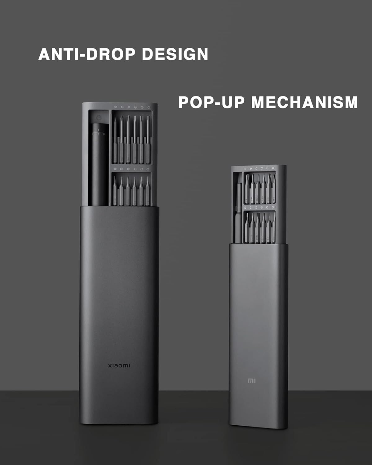 Xiaomi Rechargeable Magnetic Electric Precision Screwdriver Type-C Charging Gray