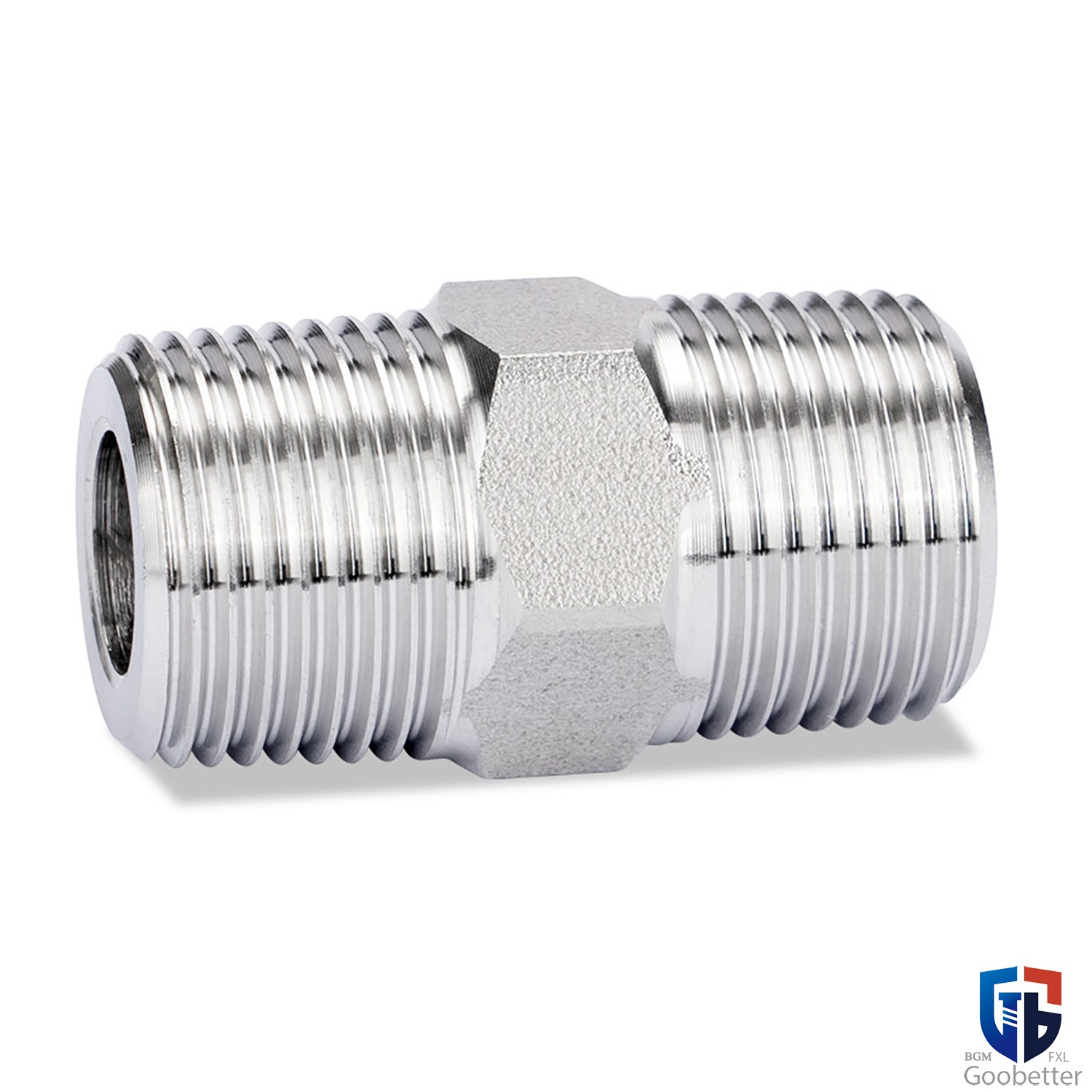 Straight BSPP NPT G M Male to Male Nipples, Equal/Reducer Male Full Range Nipple