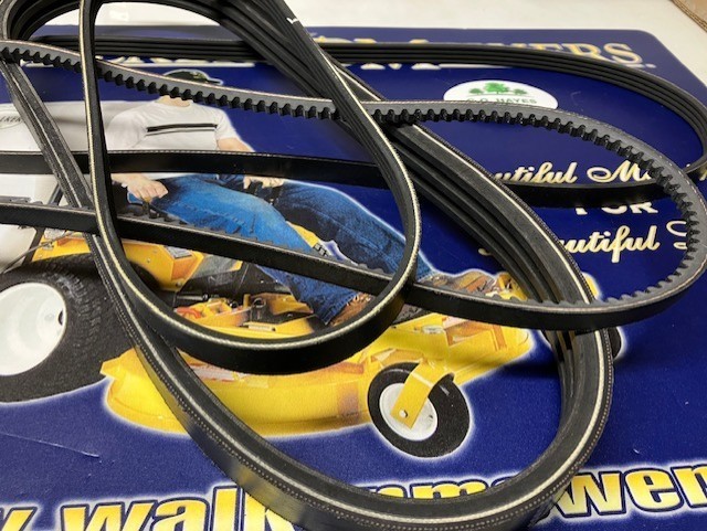 Walker Mower four (4) Belt Kit -👀SERIAL NUMBER NEEDED!!👀-See description