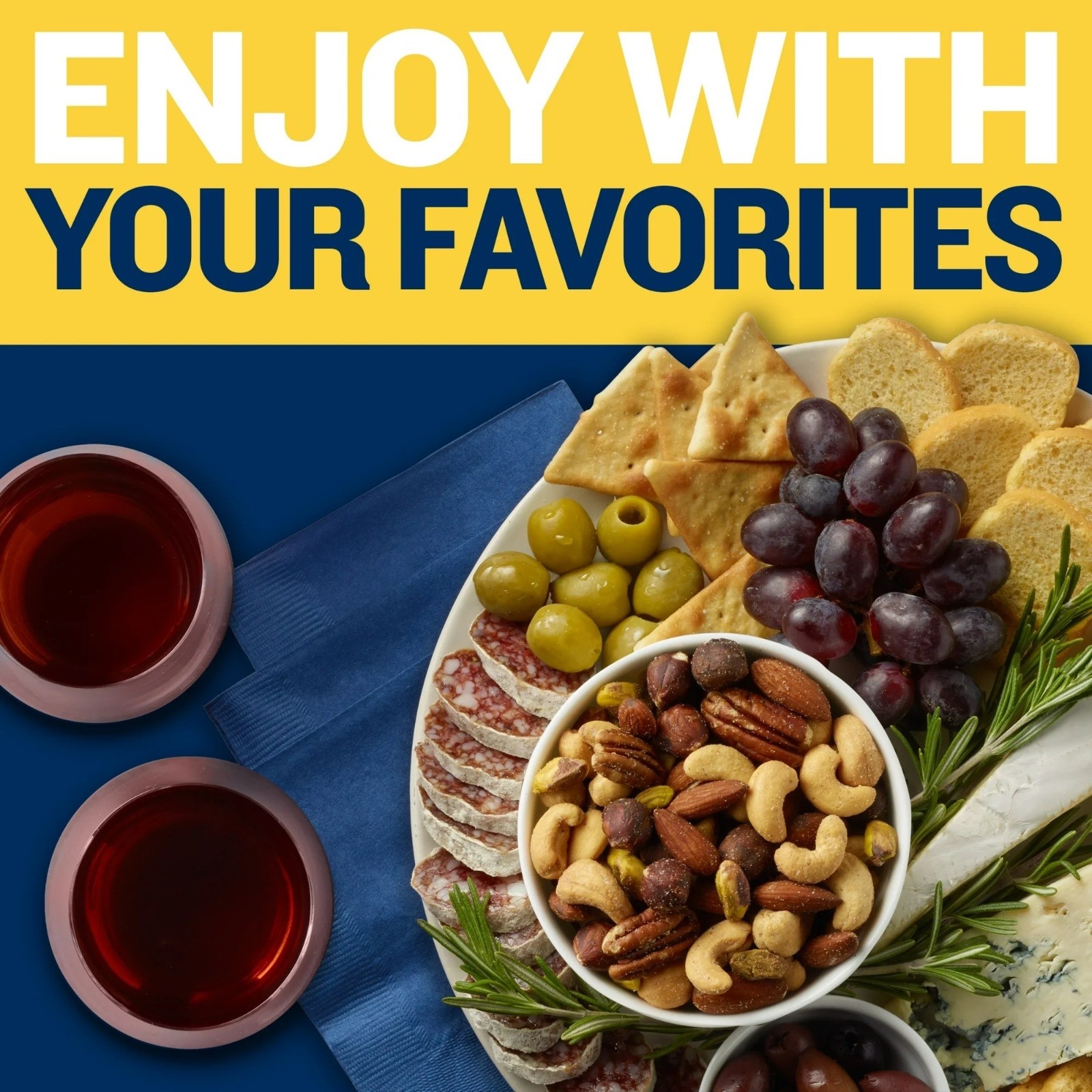 PLANTERS Deluxe Lightly Salted Mixed Nuts, Party Snacks, Plant-Based Protein 15.