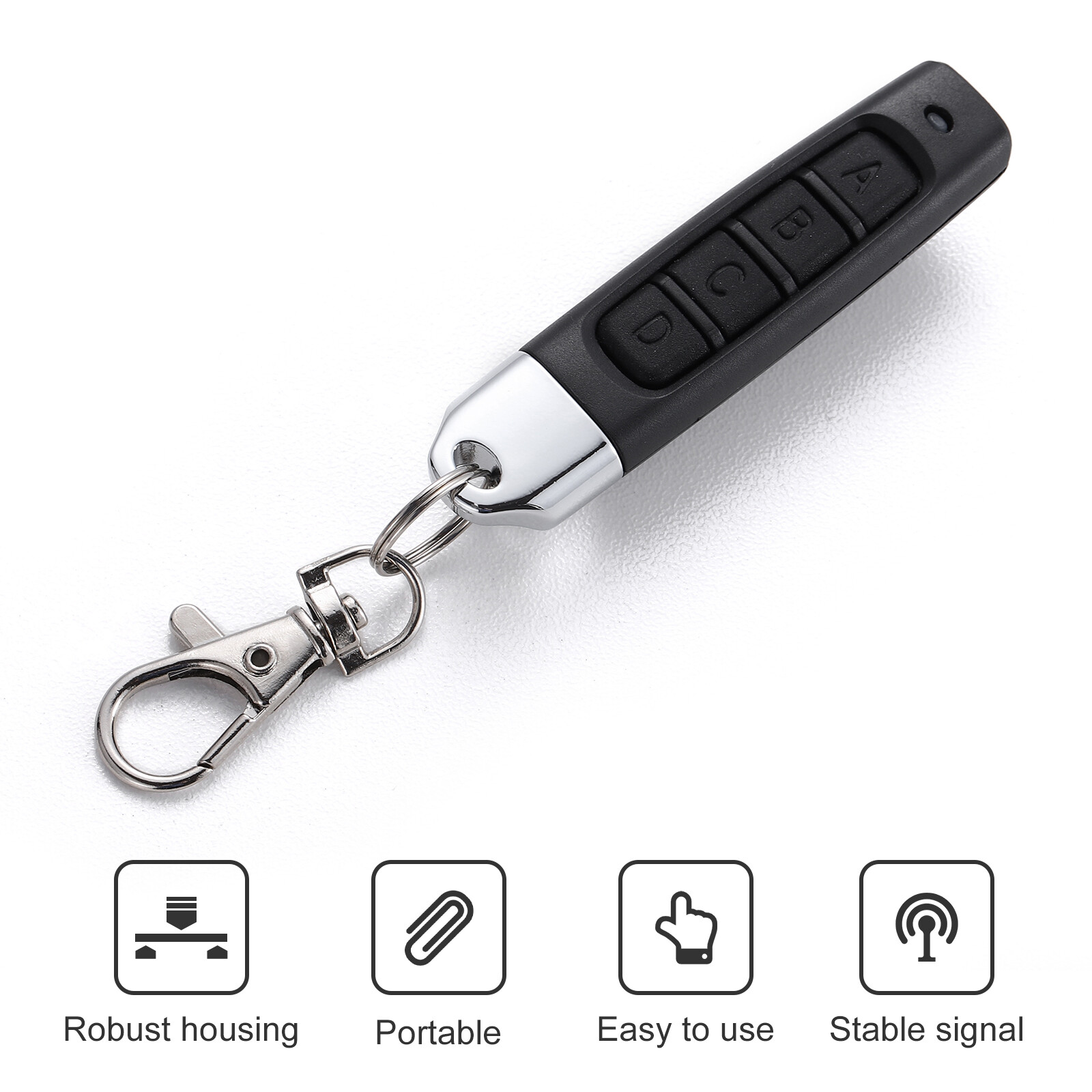 4 IN 1 Wireless Remote Control Duplicator 433MHz Remote Control Key Clone Copy
