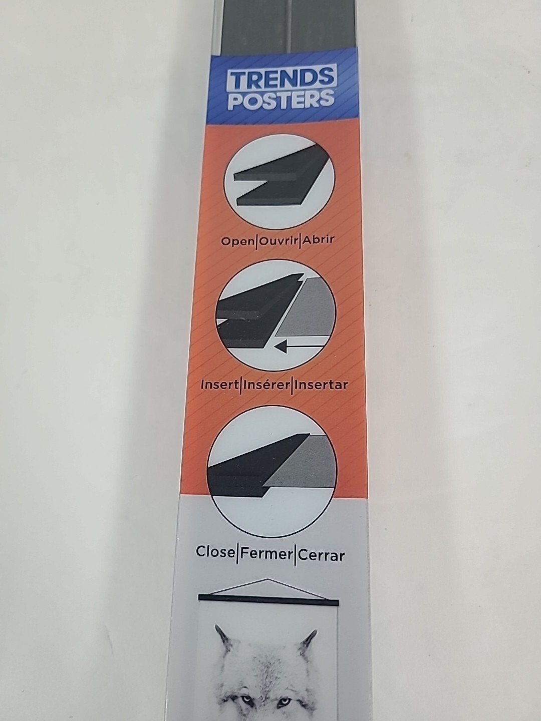 NEW! Black Boxed Magnetic Poster Frame – 24 in. x 0.75 in. by Trends Poster
