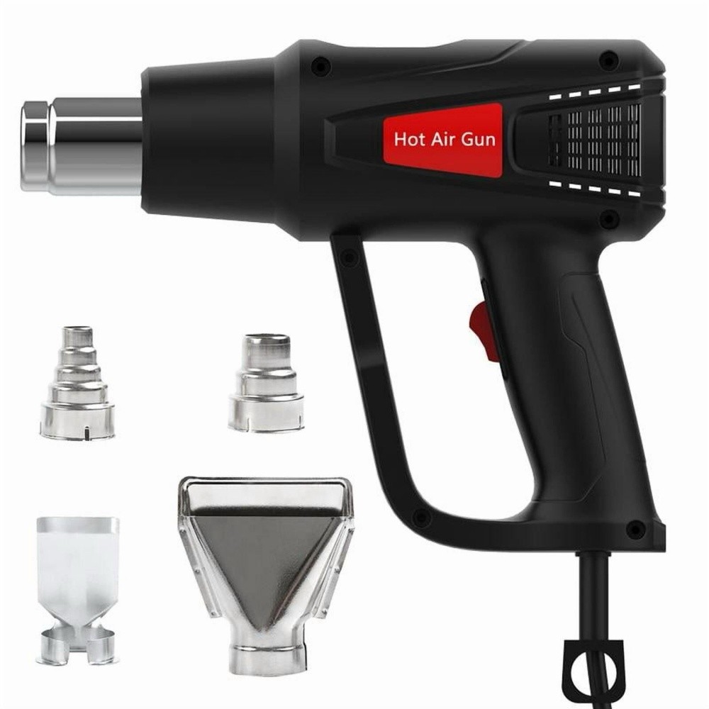 2000W Heat Gun Hot Air Gun Wind Blower Dual Temperature Settings High Power Tool