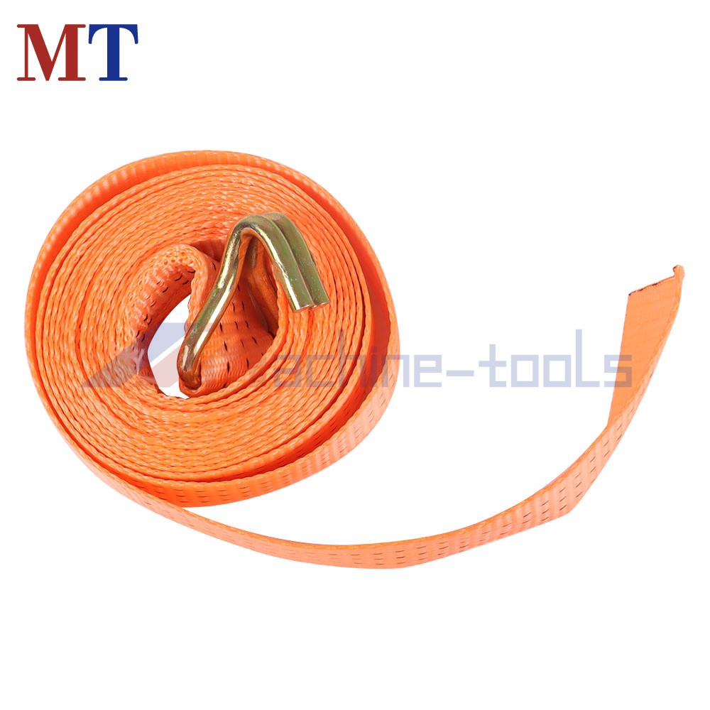 10 Pack 1.5 In x 15 Ft Ratchet Straps With J Hook 4000-lbs Heavy Duty Tie Downs