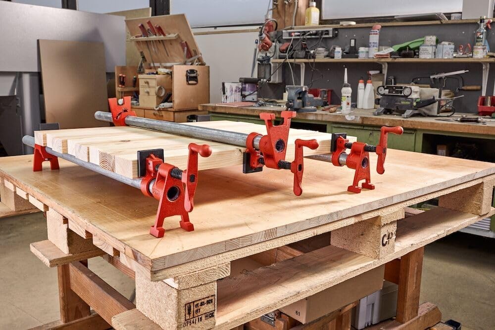 Durable BPC-H34 3/4-Inch H Style Pipe Clamps – Perfect for All Woodworking Needs