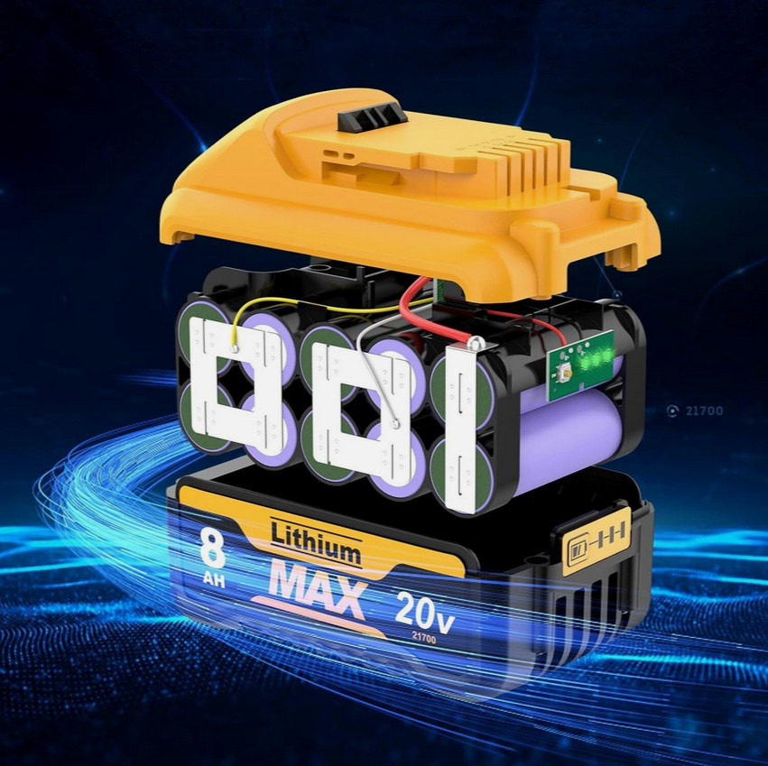 20 Volt For DeWalt 20V Max XR 5.0AH Lithium ion Battery Pack DCB206-2 DCB205 New