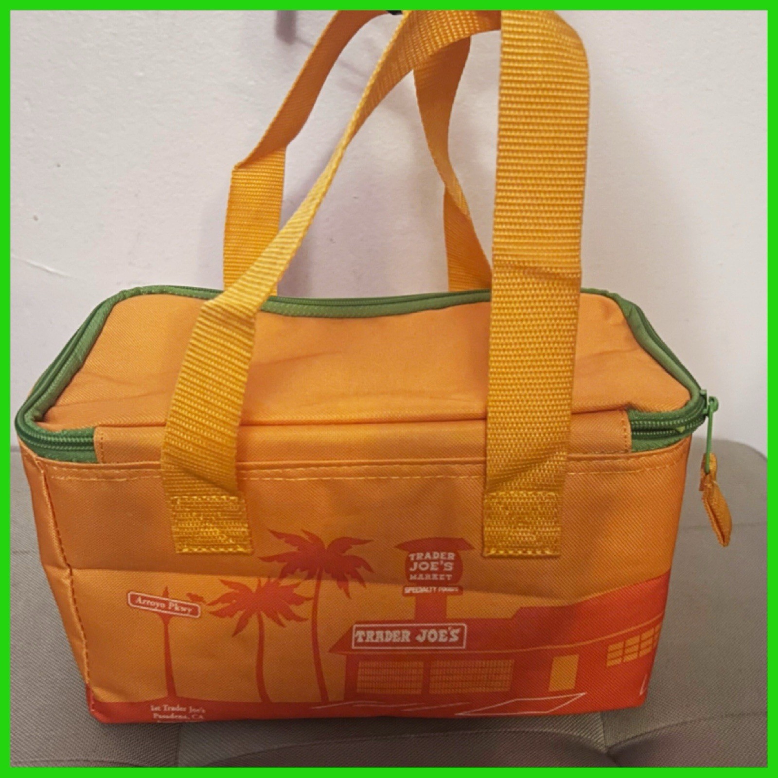 Trader Joe’s Summer 2026 MINI Insulated Bag Limited Edition 1.5 Gal New Orange