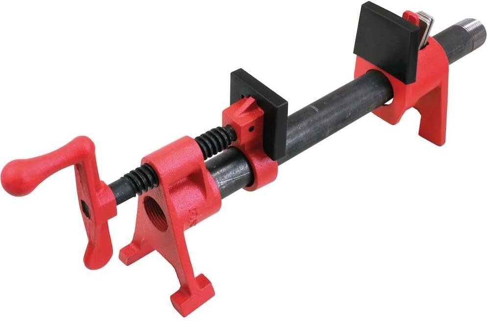 Durable BPC-H34 3/4-Inch H Style Pipe Clamps – Perfect for All Woodworking Needs