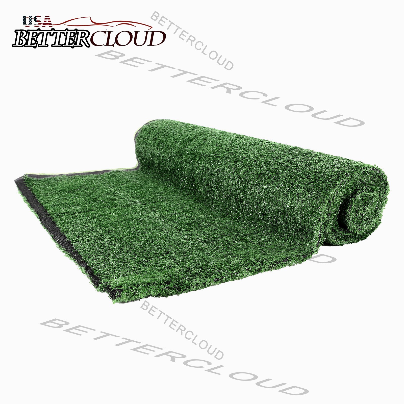 6ft x 8ft Green Artificial Grass Rug Grass Carpet Rug Synthetic Turf Thick Lawn